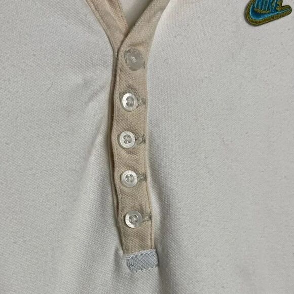 Nike Short Sleeve Polo White Size Medium - Picture 8 of 8